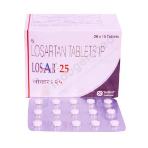 Losar 25 mg Tablets