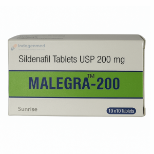 Malegra 200 mg Tablets