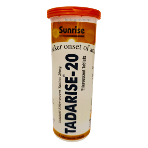 Tadarise Effervescent 20 mg Tablets