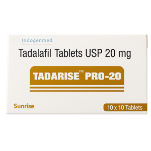 Tadarise Pro 20 mg Tablets