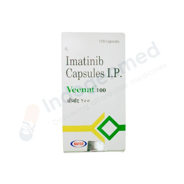 Veenat 100 Mg Capsules 1 Veenat 100 Mg Capsules — Imatinib