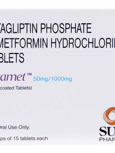 Istamet 50 500 Tablets — Metformin; Sitagliptin