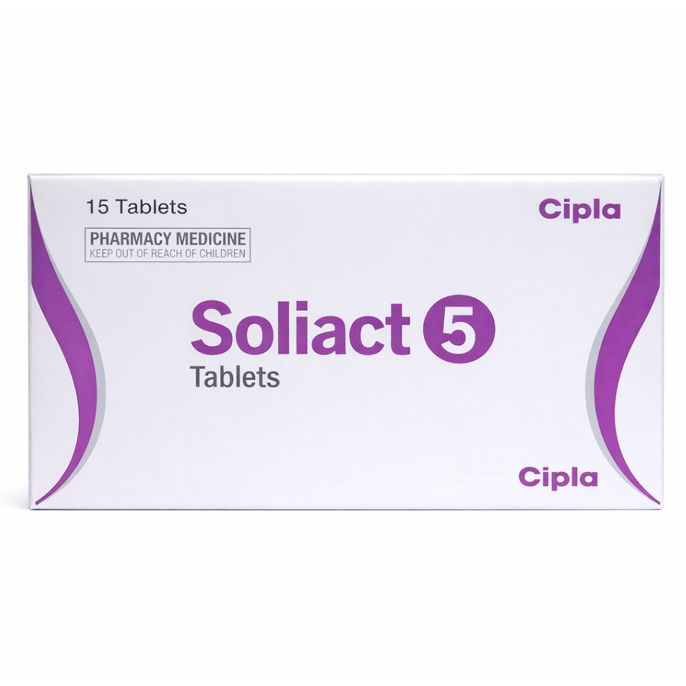 Soliact 5 Mg Tablets | Cipla Ltd