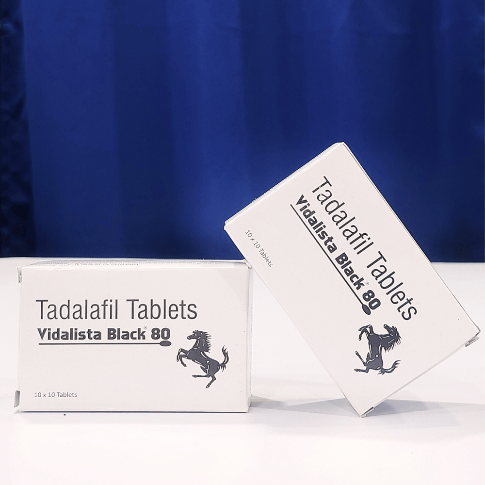 Comprimé Vidalista Black 80 Mg 4 Vidalistablack80mgtablets 1