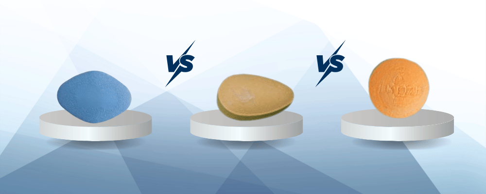 Viagra vs Cialis vs Levitra