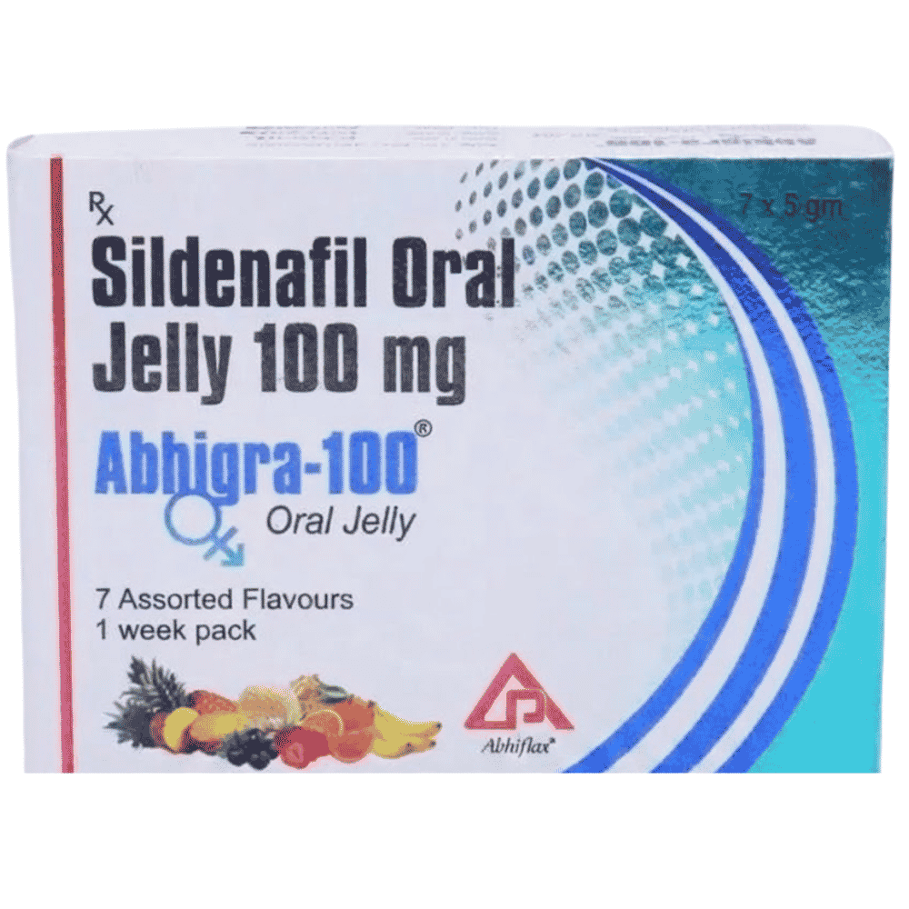 Abhigra 100 Mg Sildenafil Oral Jelly