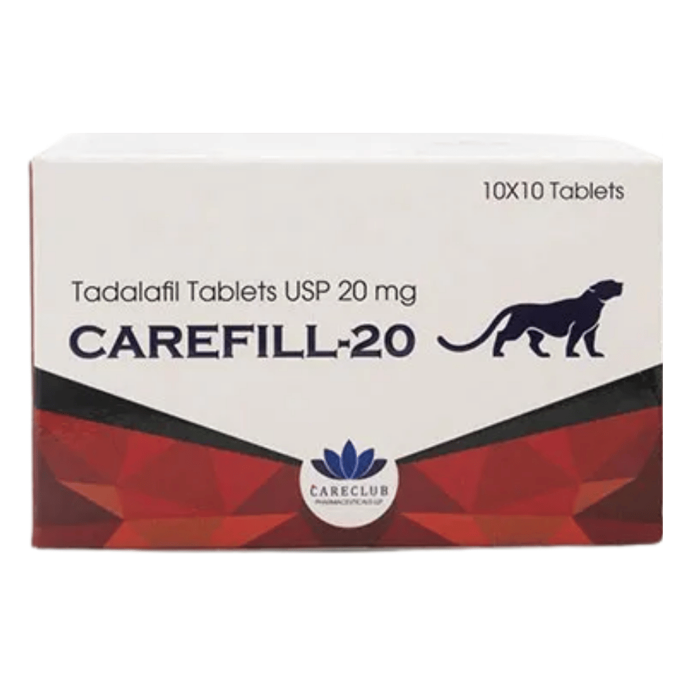 Carefill 20mg Tadalafil Tablets