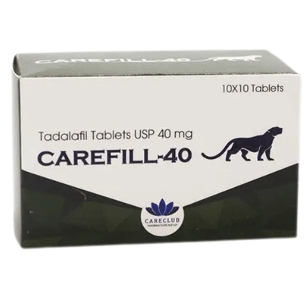 Carefill 40 mg Tadalafil Tablets
